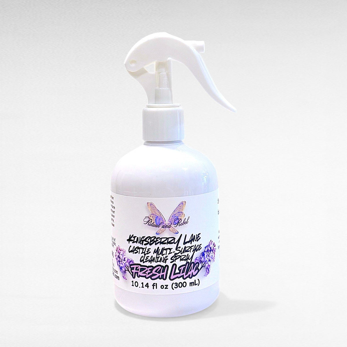 Kingsberry Lane Multi-Purpose Castile Cleaning Spray - Fresh Lilac