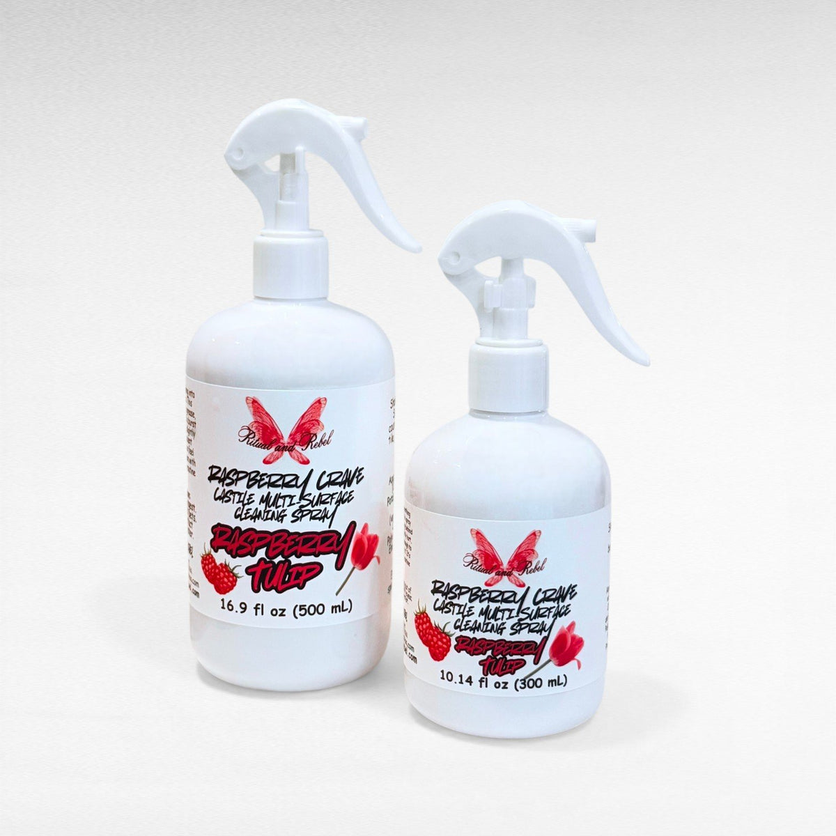 Raspberry Crave Castile Multi-Surface Cleaning Spray - Raspberry Tulip