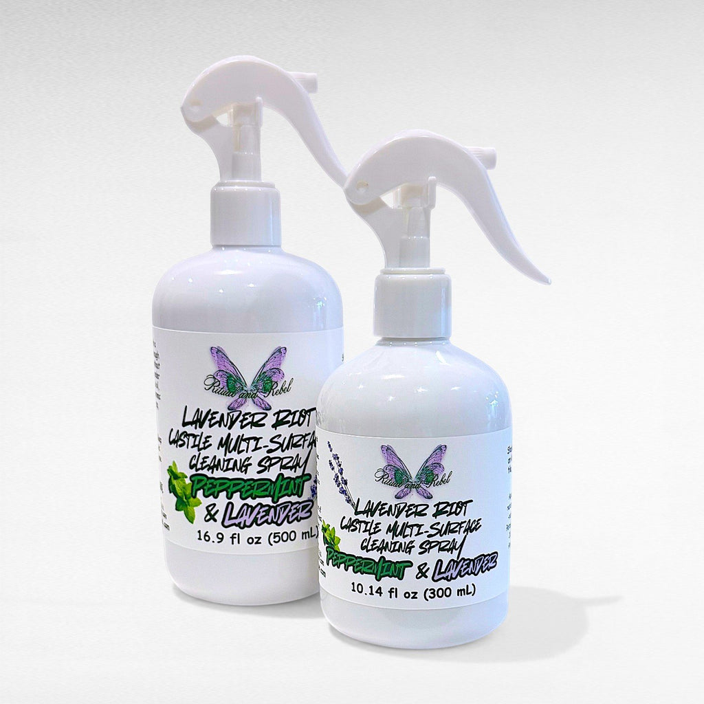Lavender Riot Castile Multi-Surface Spray - Lavender & Peppermint