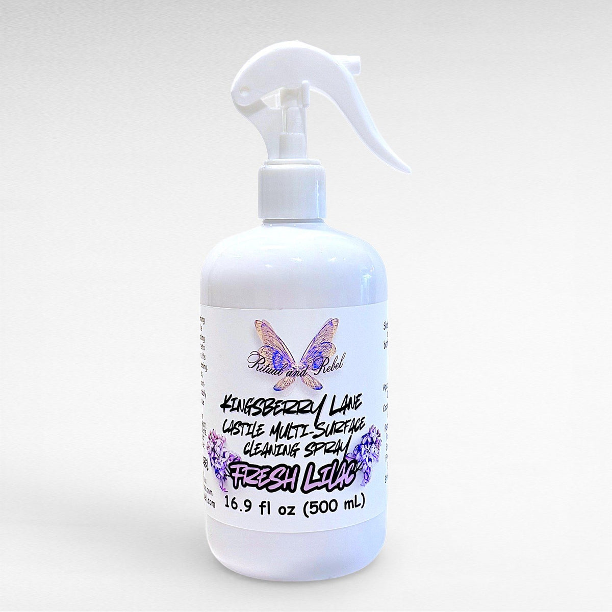 Kingsberry Lane Multi-Purpose Castile Cleaning Spray - Fresh Lilac
