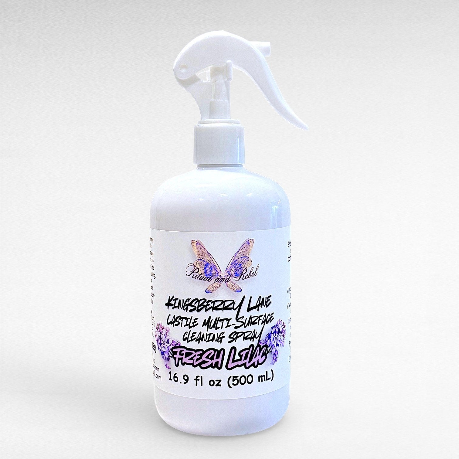 Kingsberry Lane Multi-Purpose Castile Cleaning Spray - Fresh Lilac