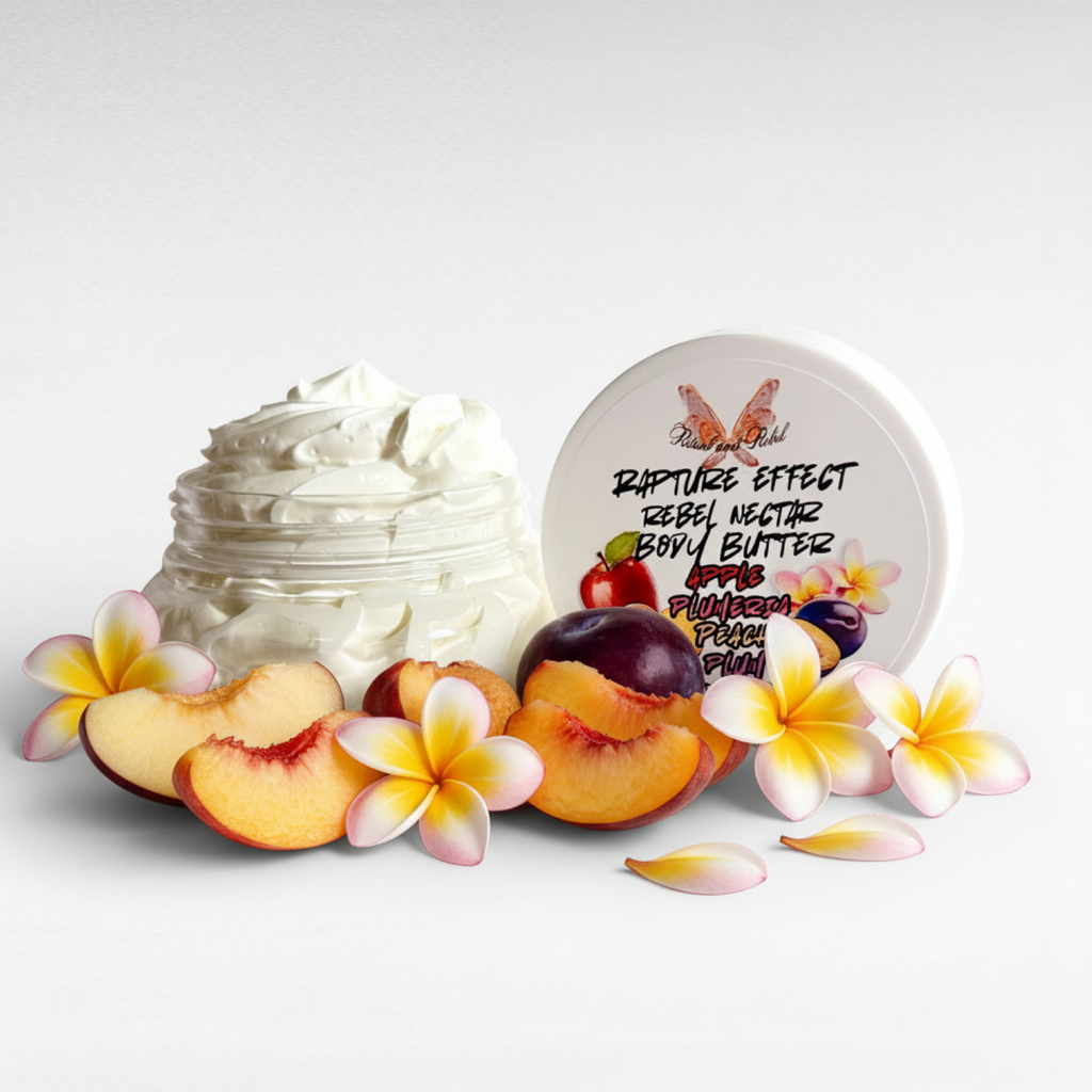 Rebel Nectar Body Butter - Peach, Apple, Plum & Plumeria
