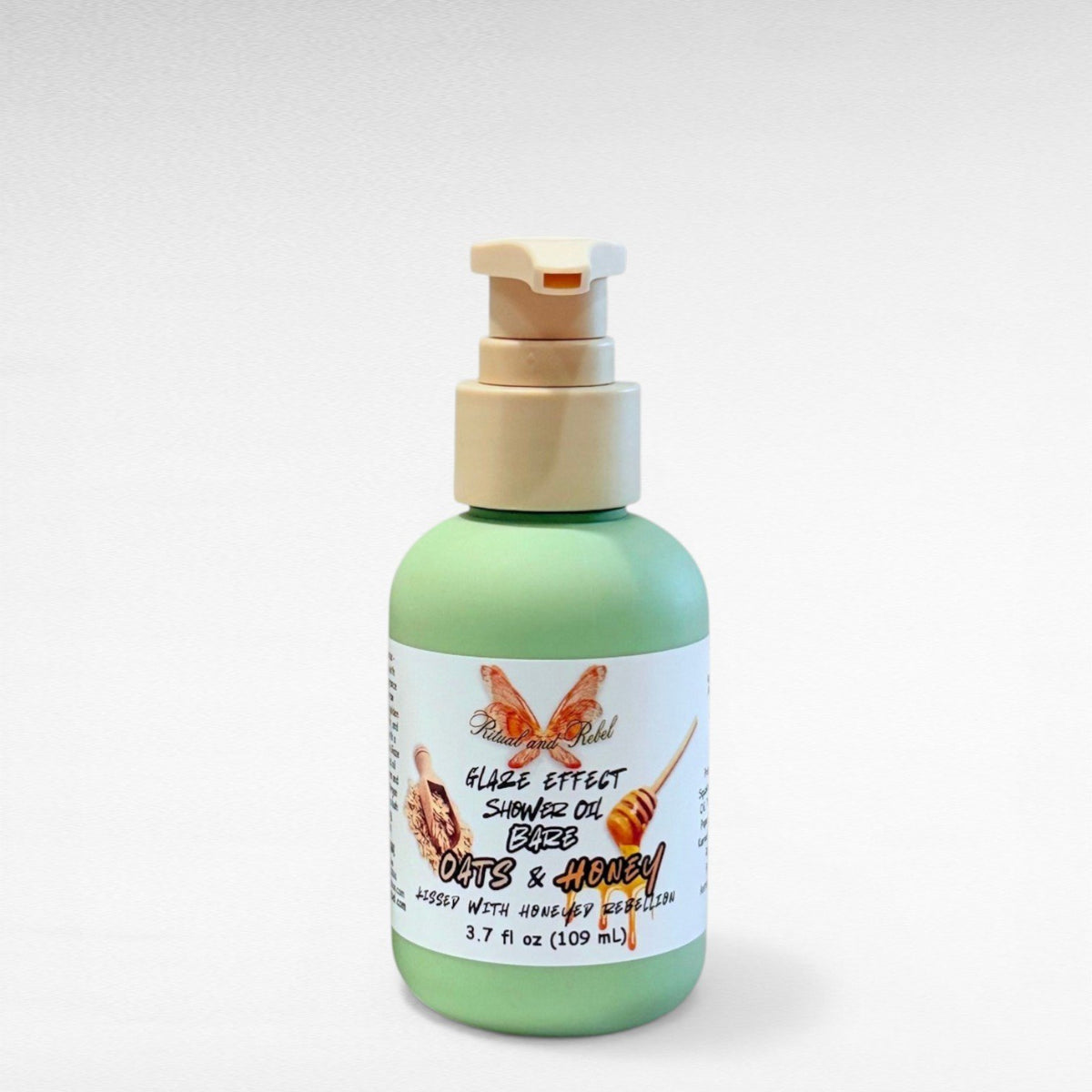 Bare Oats & Honey Shower Oil - Oats, Honey & Chamomile