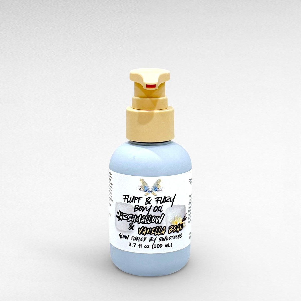 Fluff & Fury Body Oil  - Marshmallow & Vanilla Bean