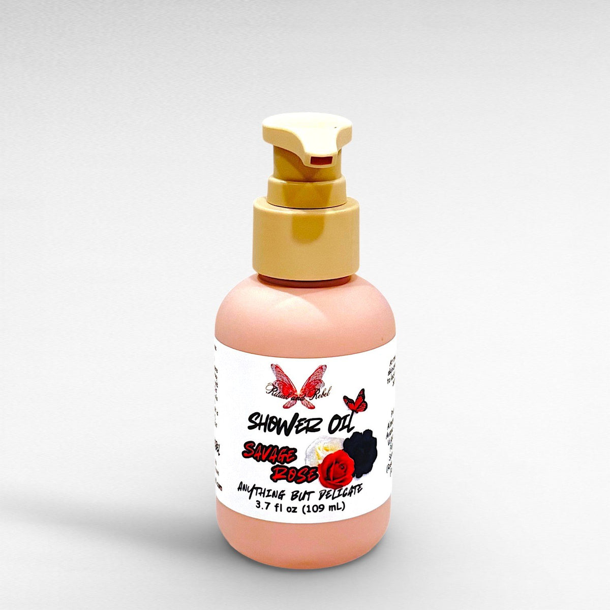 Savage Rose Shower Oil - Fresh Roses