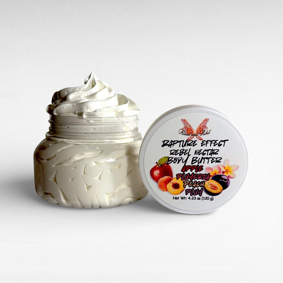 Rebel Nectar Body Butter - Peach, Apple, Plum & Plumeria