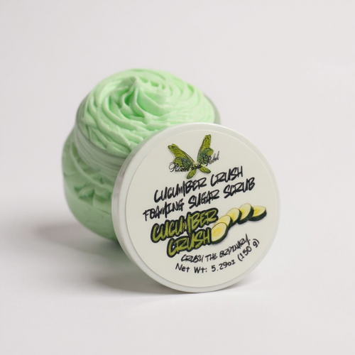 Cucumber Crush Foaming Sugar Scrub - Cucumber Melon