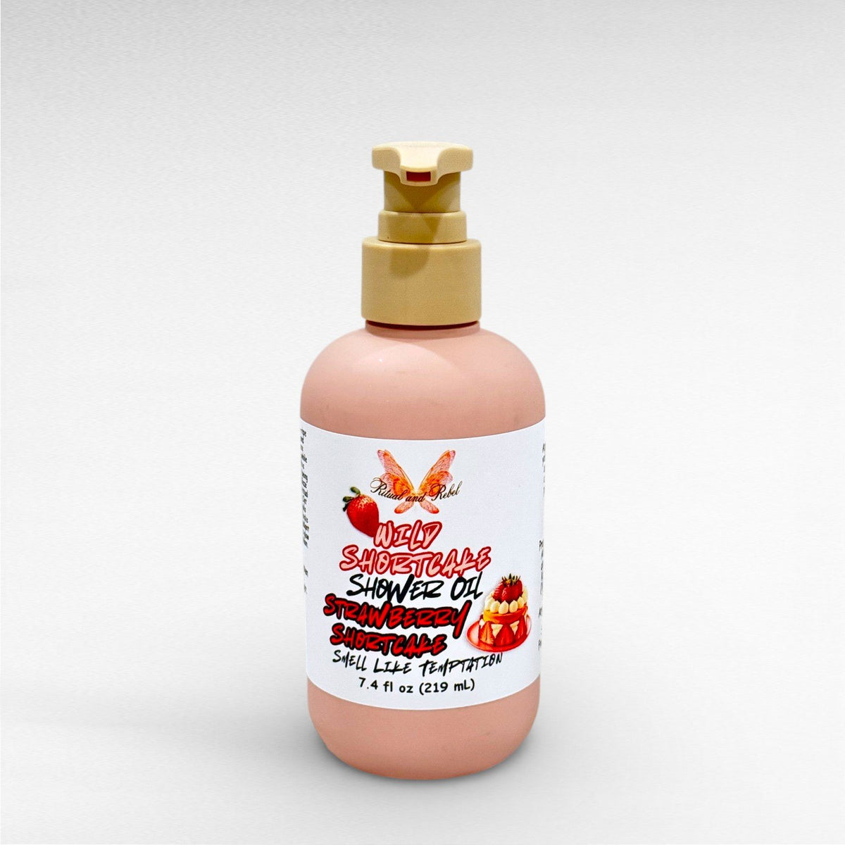 Wild Shortcake Shower Oil - Strawberry Shortcake