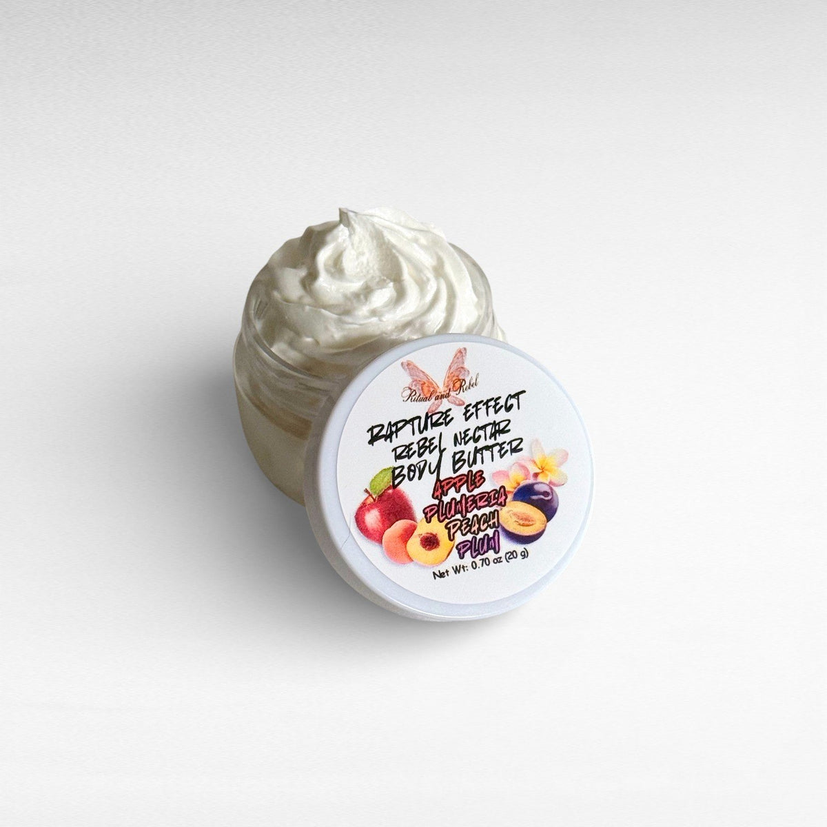 Rebel Nectar Body Butter - Peach, Apple, Plum & Plumeria