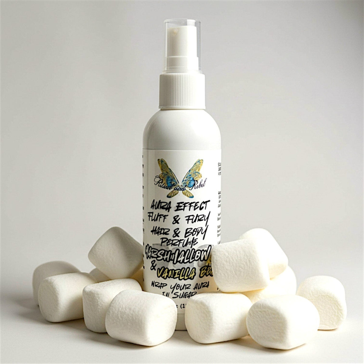 Fluff & Fury Hair & Body Perfume - Marshmallow & Vanilla Bean
