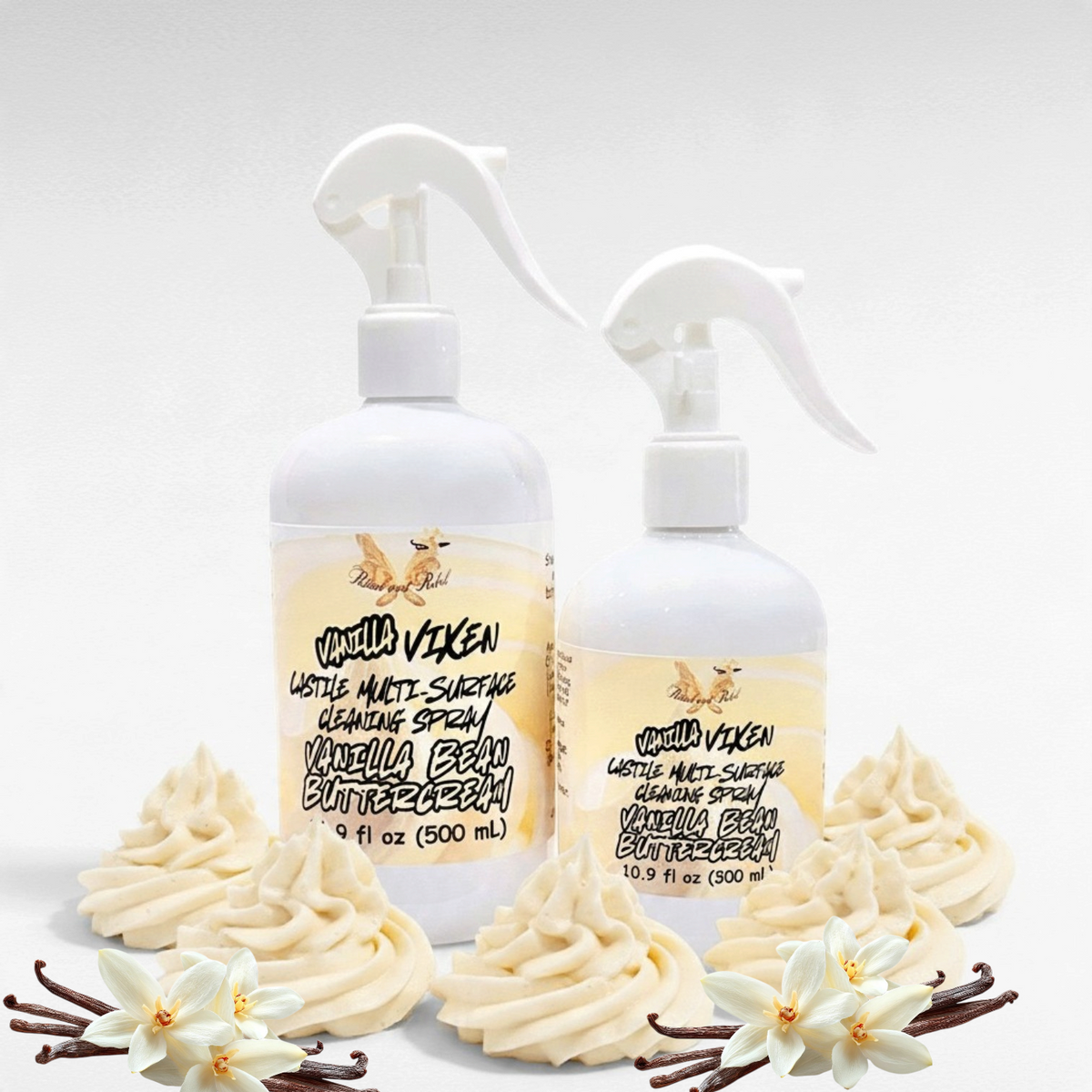 Vanilla Vixen Castile Multi Purpose Cleaning Spray - Vanilla Bean Buttercream
