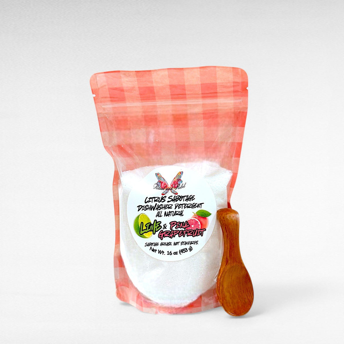 Citrus Sabotage Dishwasher Powder - Lime & Pink Grapefruit
