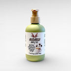 Cocoa Chaos Body Oil by Ritual and Rebel 7.4 fl oz green bottle with pump white background
