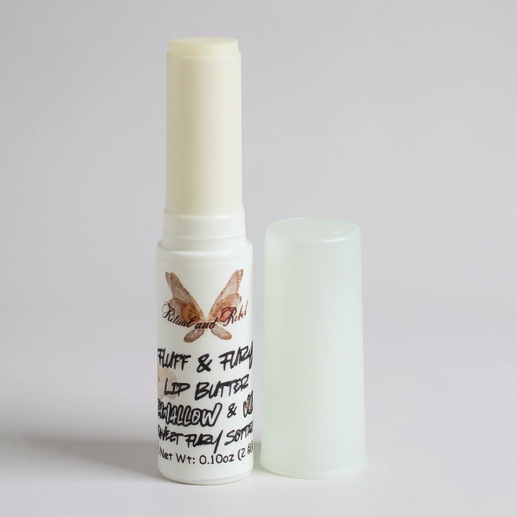 Fluff & Fury Lip Butter - Marshmallow & Vanilla