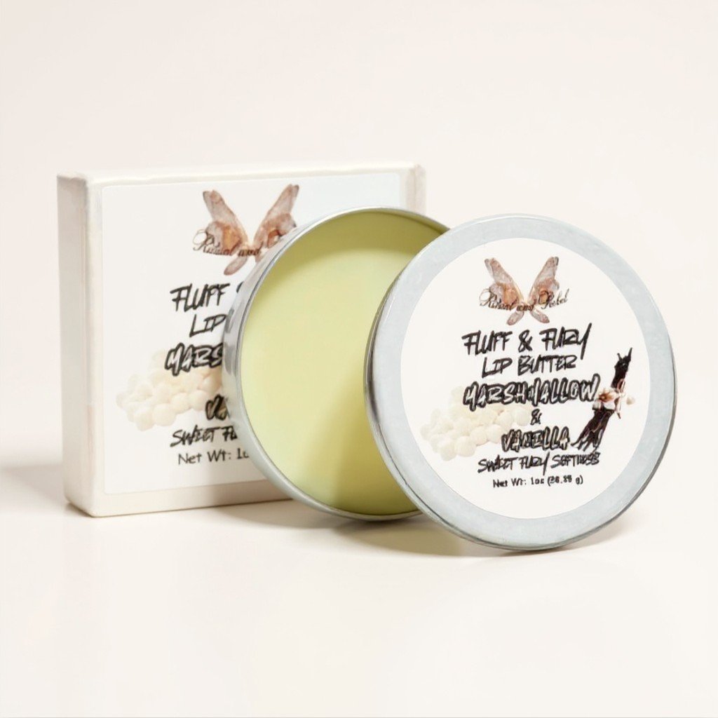 Fluff & Fury Lip Butter - Marshmallow & Vanilla