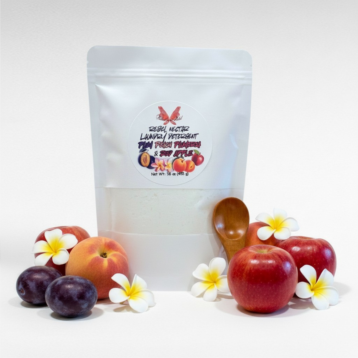 Rebel Nectar Laundry Detergent - Peach, Apple, Plumeria & Plum Nectar