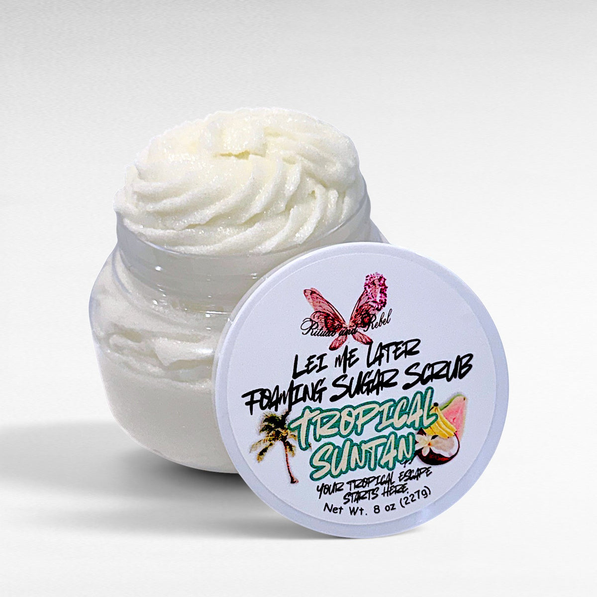 Lei Me Later Foaming Sugar Scrub - Tropical Suntan