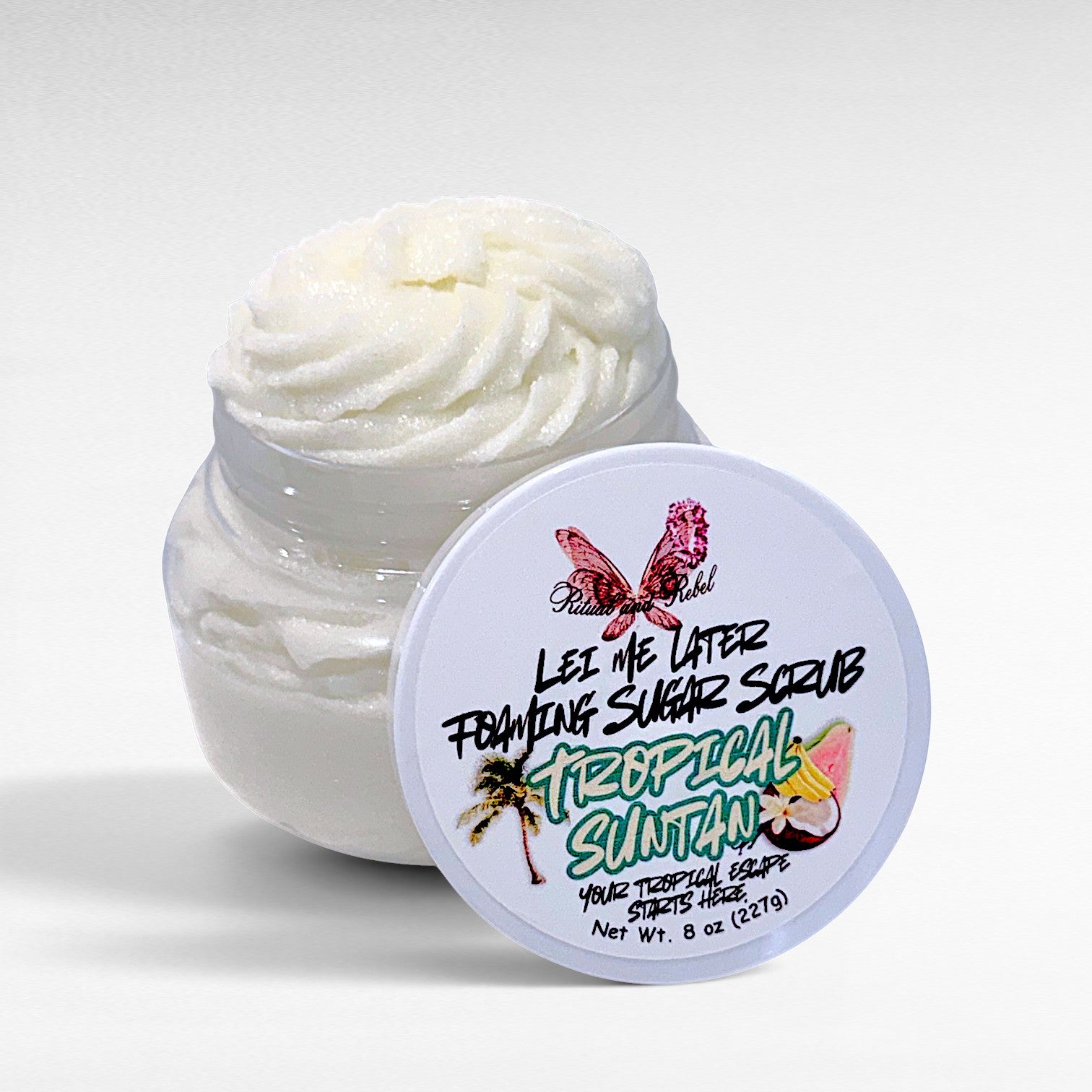 Lei Me Later Foaming Sugar Scrub - Tropical Suntan