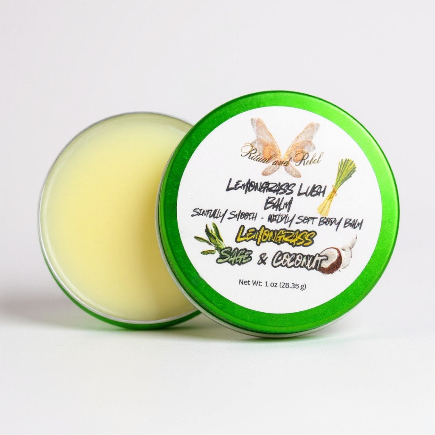 Lemongrass Lush Balm - Lemongrass, Sage & Coconut