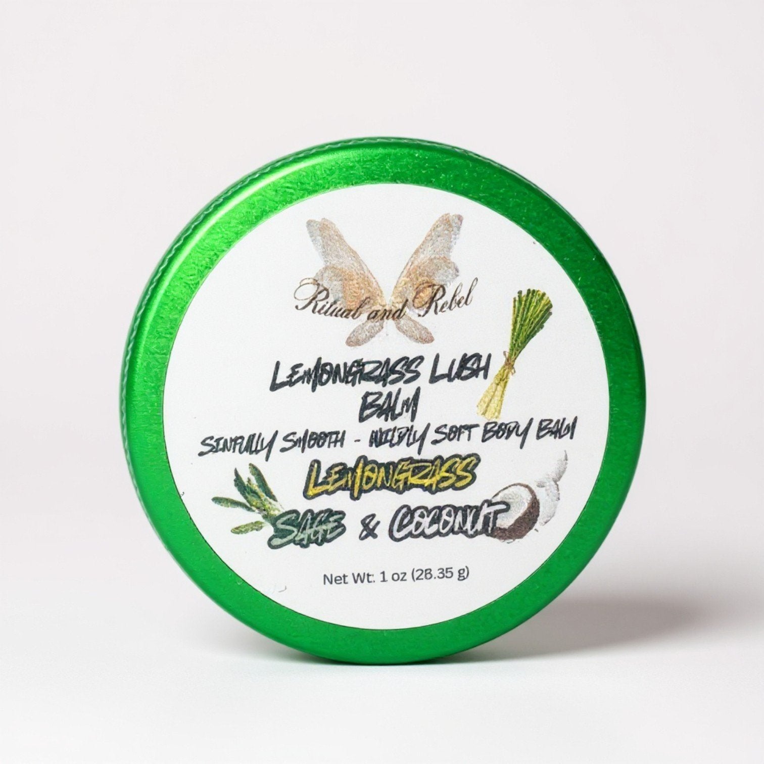 Lemongrass Lush Balm - Lemongrass, Sage & Coconut