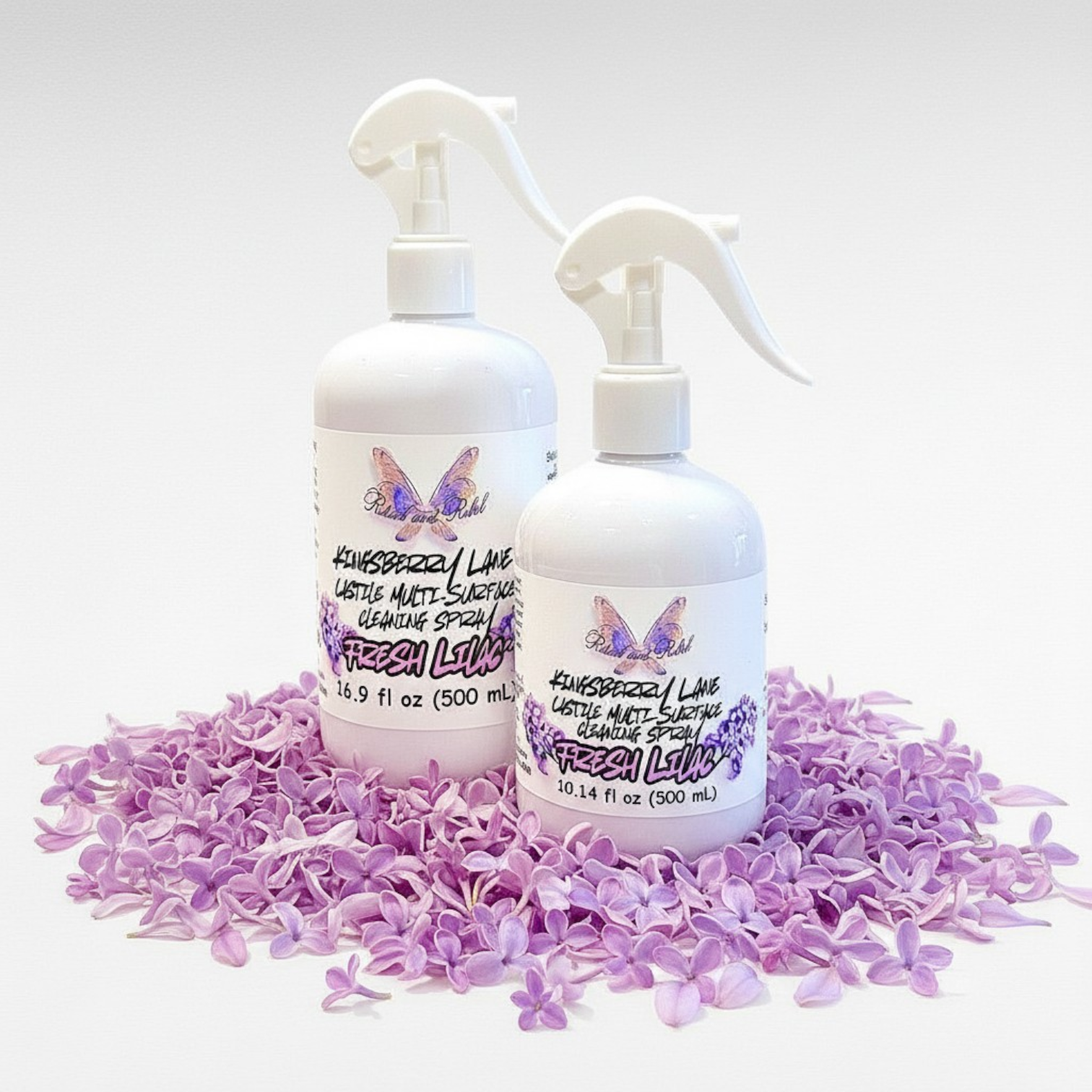 Kingsberry Lane Multi-Purpose Castile Cleaning Spray - Fresh Lilac