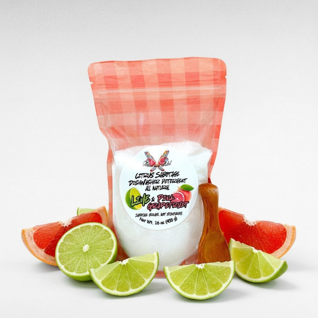 Citrus Sabotage Dishwasher Powder - Lime & Pink Grapefruit