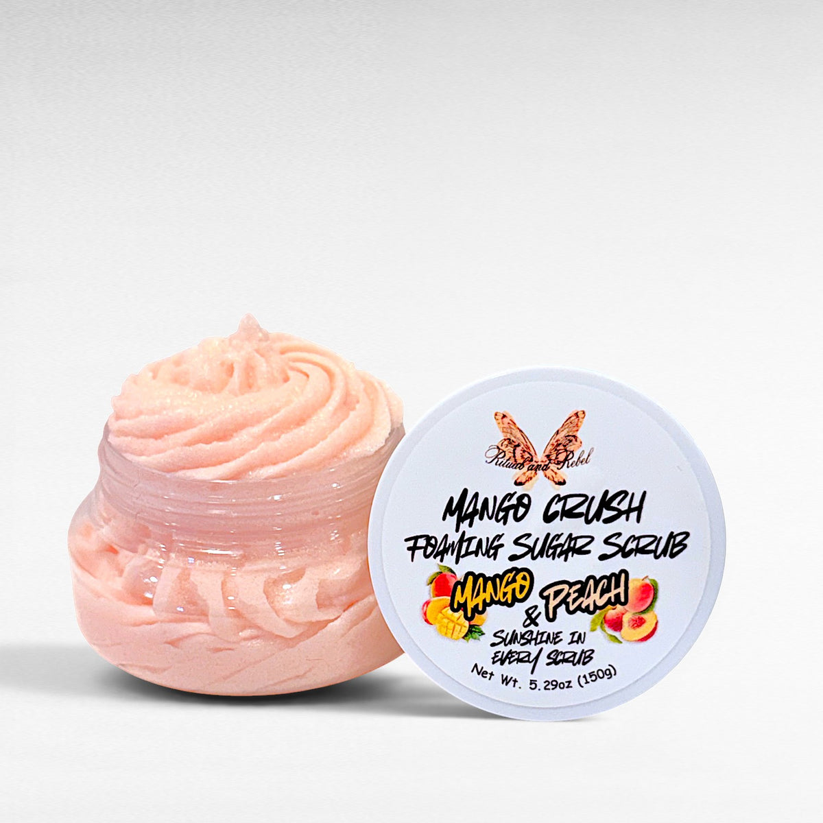 Mango Crush Foaming Sugar Scrub - Mango & Peach