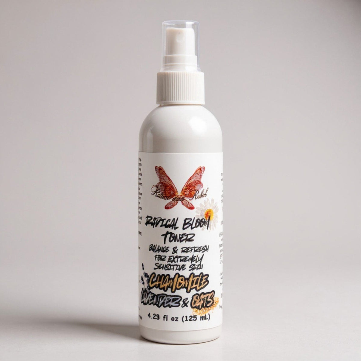 Radical Bloom Toner (extremely sensitive /reactive skin) - Chamomile, Lavender and Oats