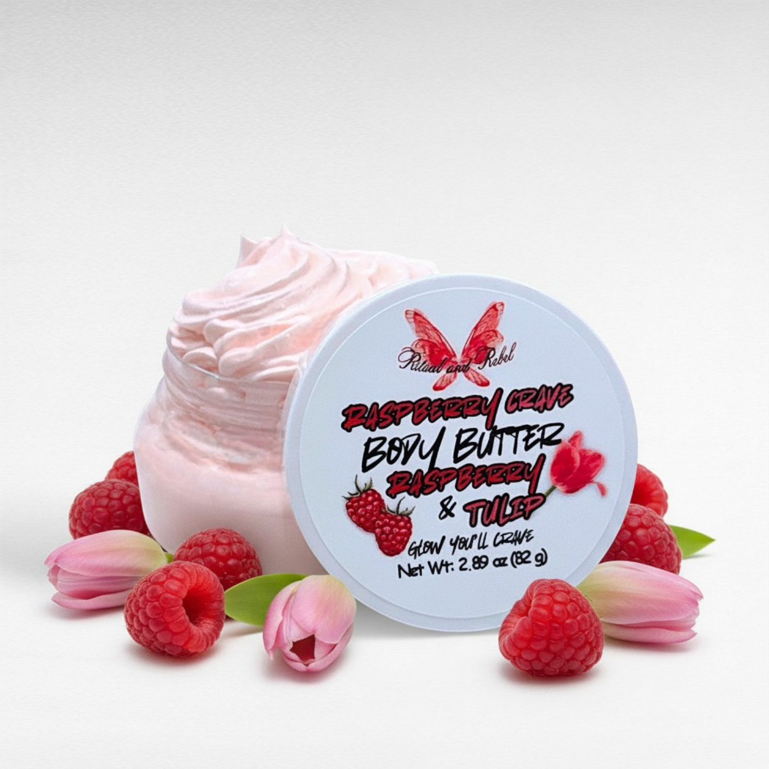 Raspberry Crave Body Butter - Raspberry Tulip