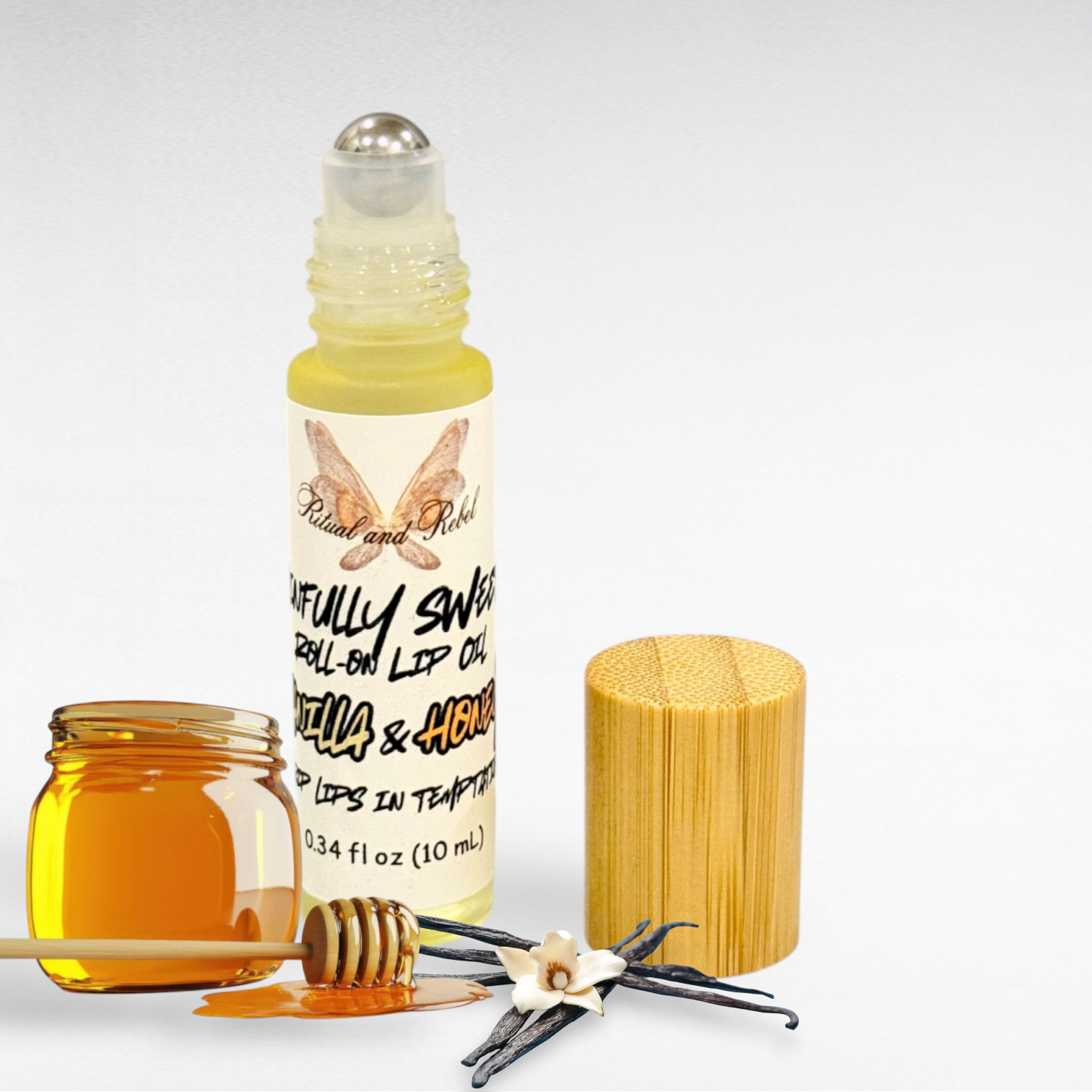 Sinfully Sweet Lip Oil - Honey & Vanilla