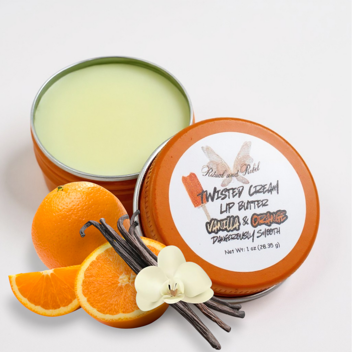 Twisted Cream Lip Butter - Orange Cream & Vanilla