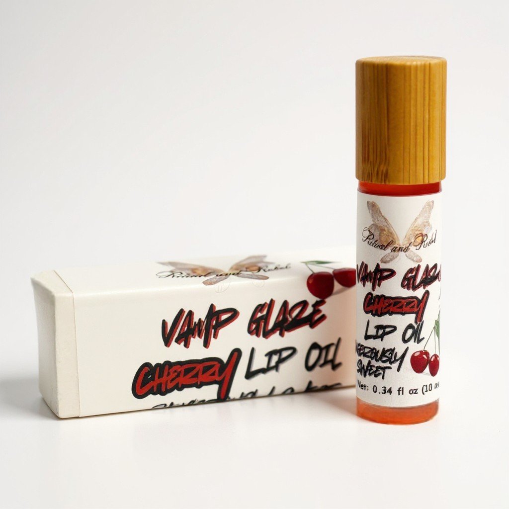 Vamp Glaze Lip Oil - Cherry