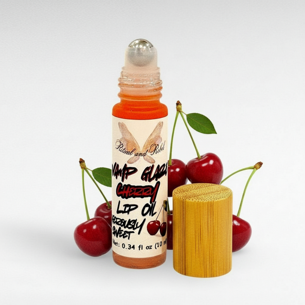 Vamp Glaze Lip Oil - Cherry