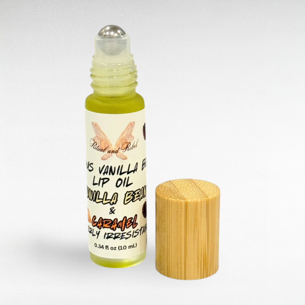 Vicious Vanilla Bean Lip Oil - Vanilla Bean & Ooey Gooey Caramel