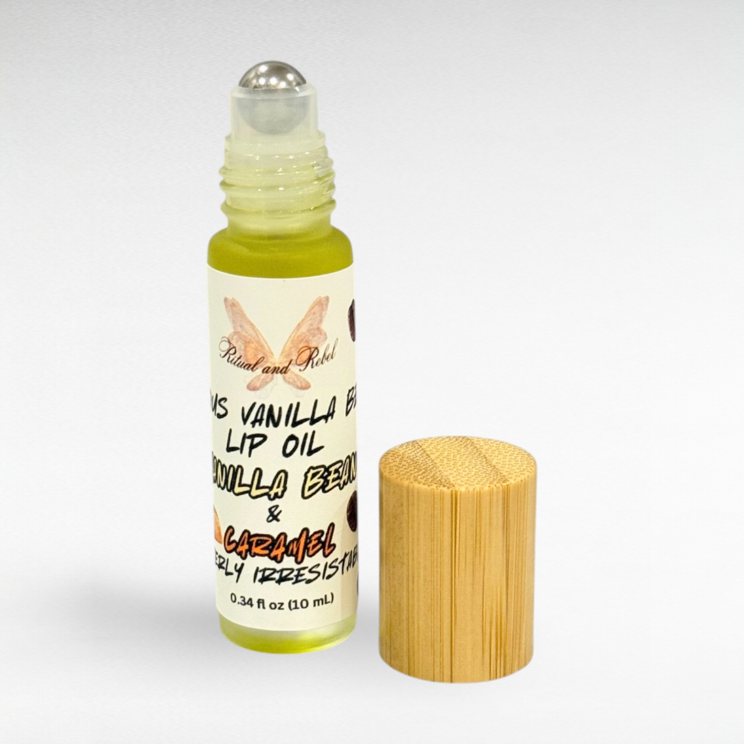 Vicious Vanilla Bean Lip Oil - Vanilla Bean & Ooey Gooey Caramel