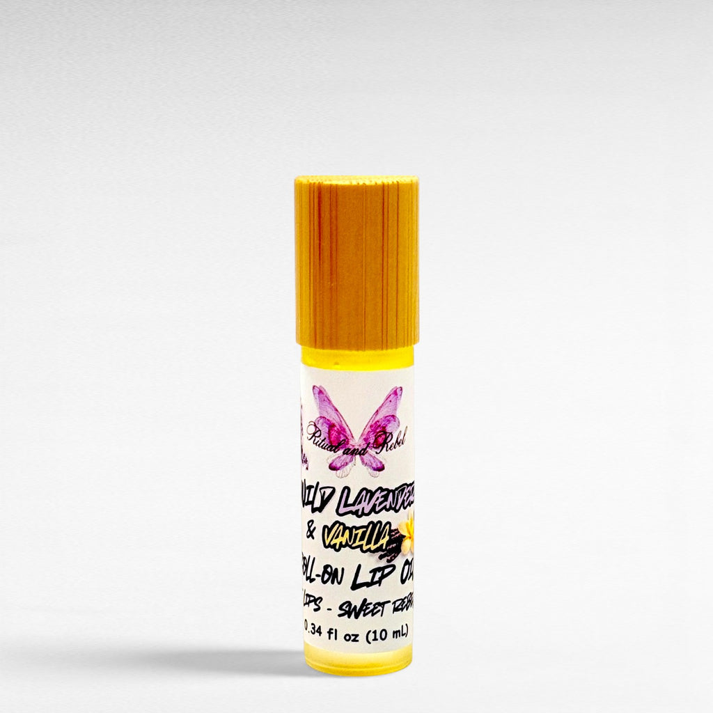 Wild Lavender Lip Oil - Lavender & Vanilla