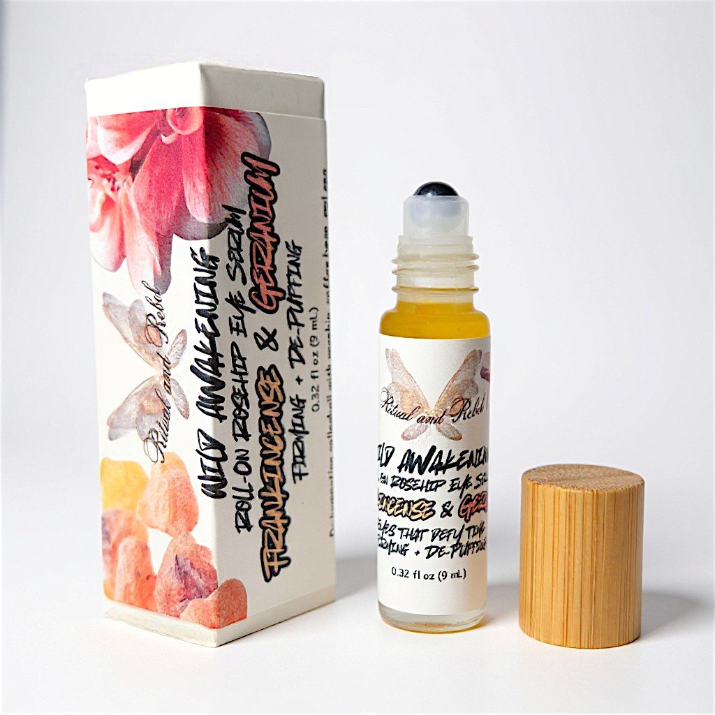 Wild Awakening Roll-on Eye Serum - Frankincense & Geranium