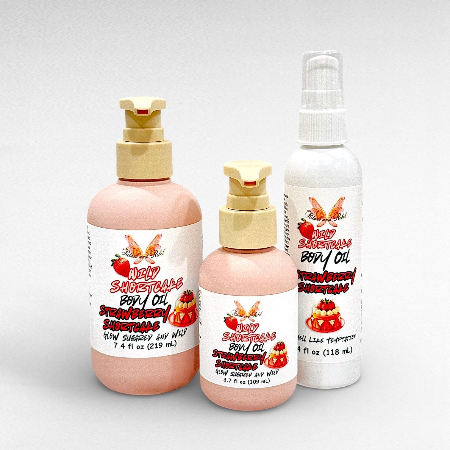 Wild Shortcake Body Oil - Strawberry Shortcake