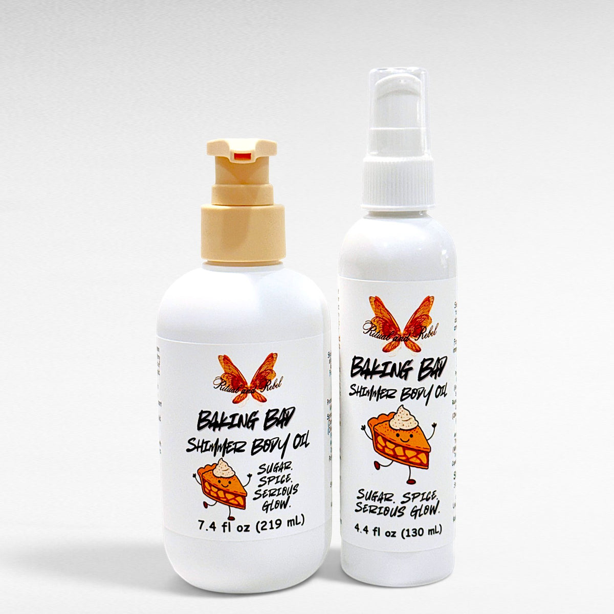 Baking Bad Shimmer Body Oil - Apple Pie