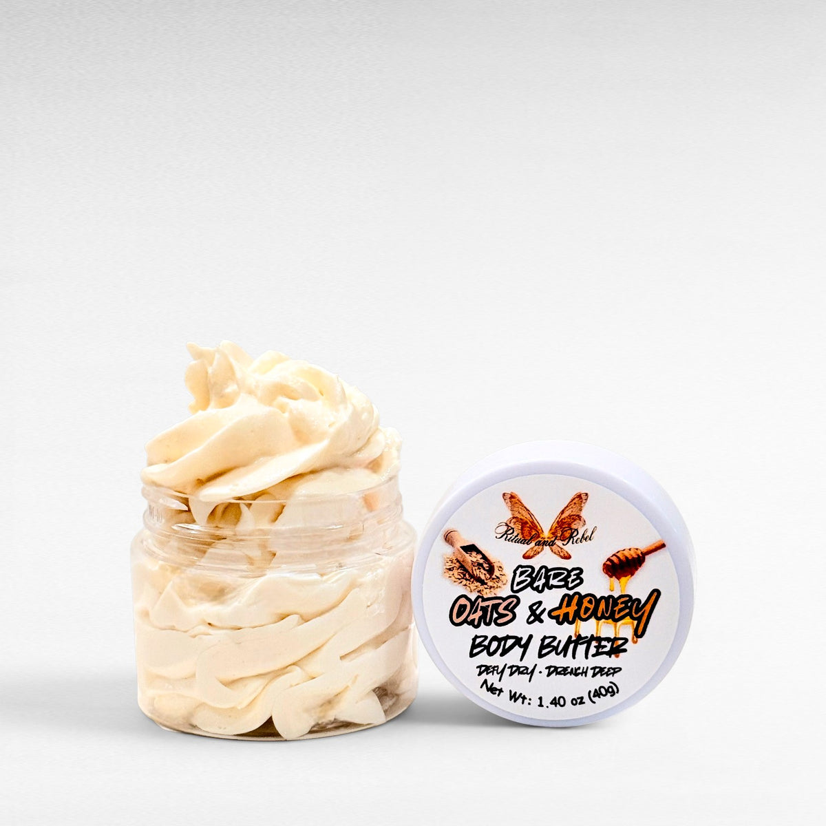 Bare Oats & Honey Body Butter - Oats, Honey, & Roman Chamomile
