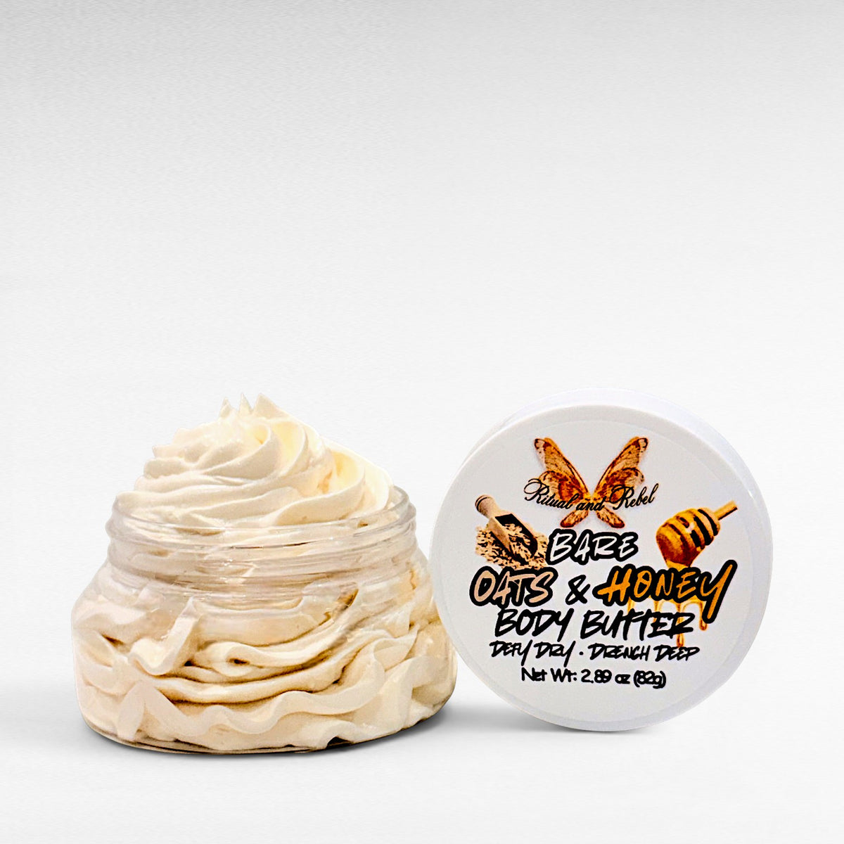 Bare Oats & Honey Body Butter - Oats, Honey, & Roman Chamomile