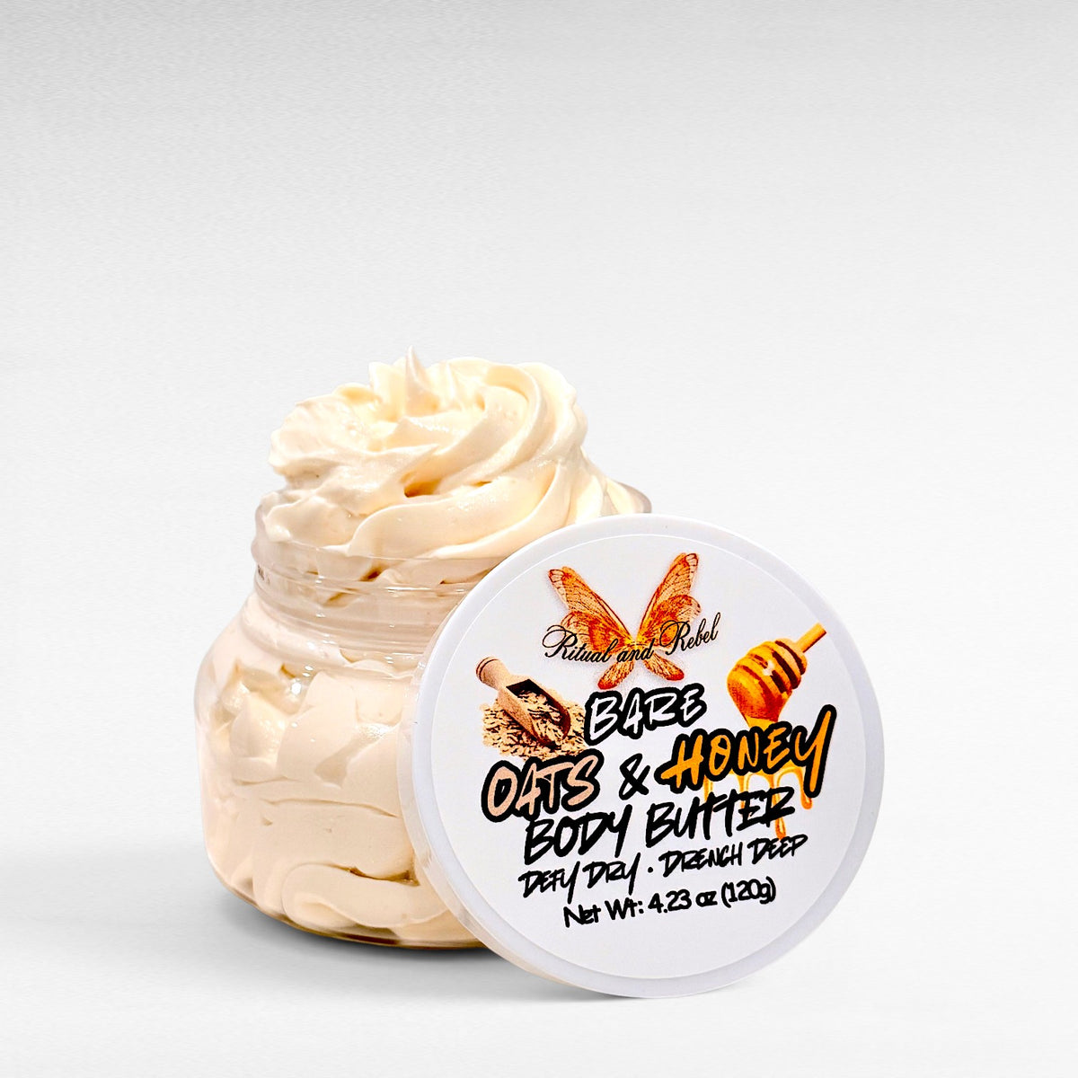 Bare Oats & Honey Body Butter - Oats, Honey, & Roman Chamomile