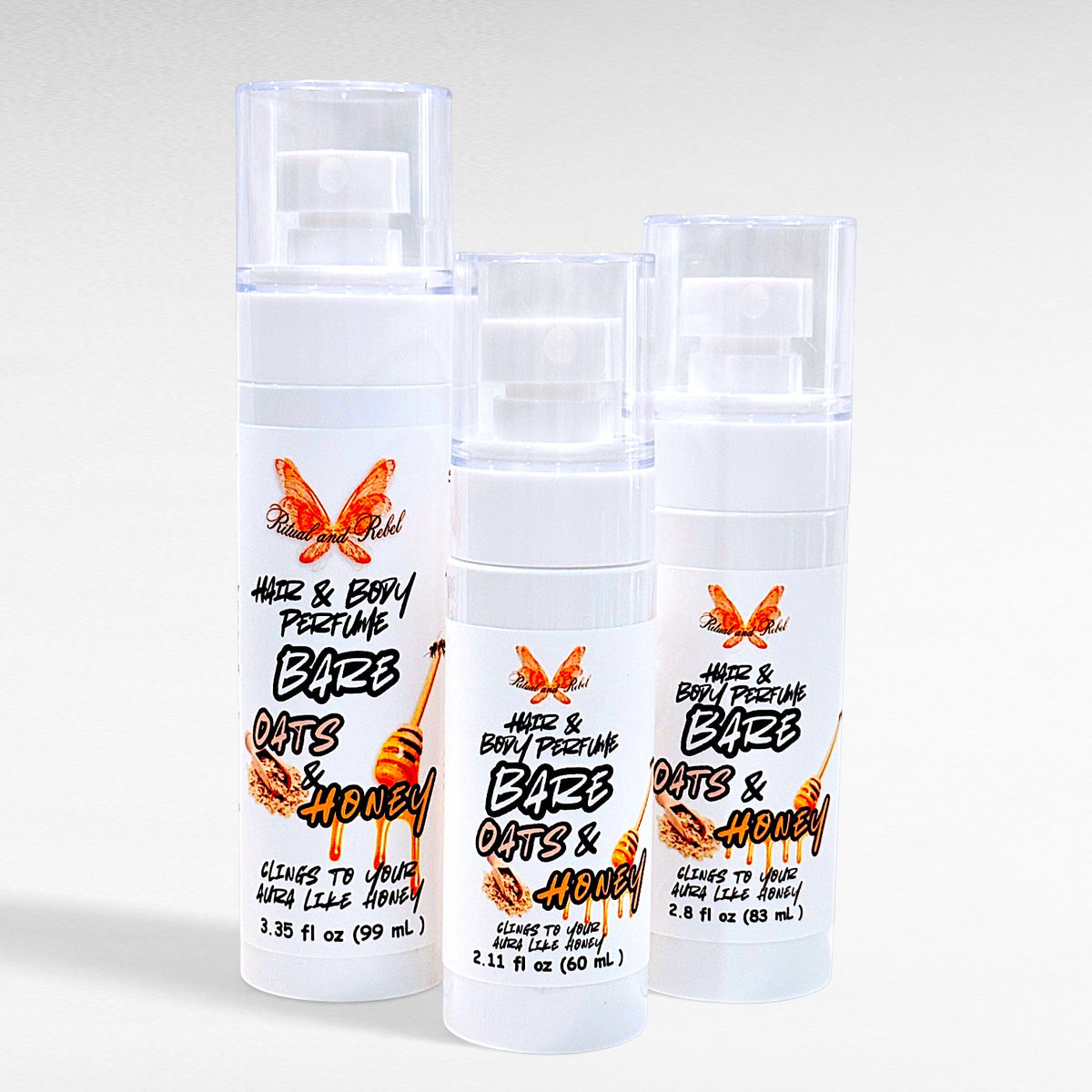 Bare Oats & Honey Hair & Body Perfume - Oats, Honey, & Roman Chamomile