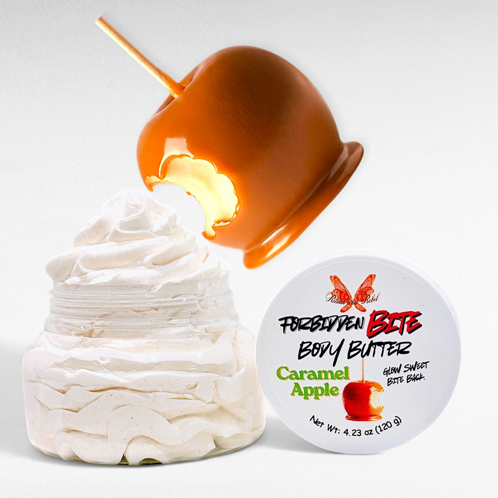 Forbidden Bite Shimmer Body Butter - Caramel Apple