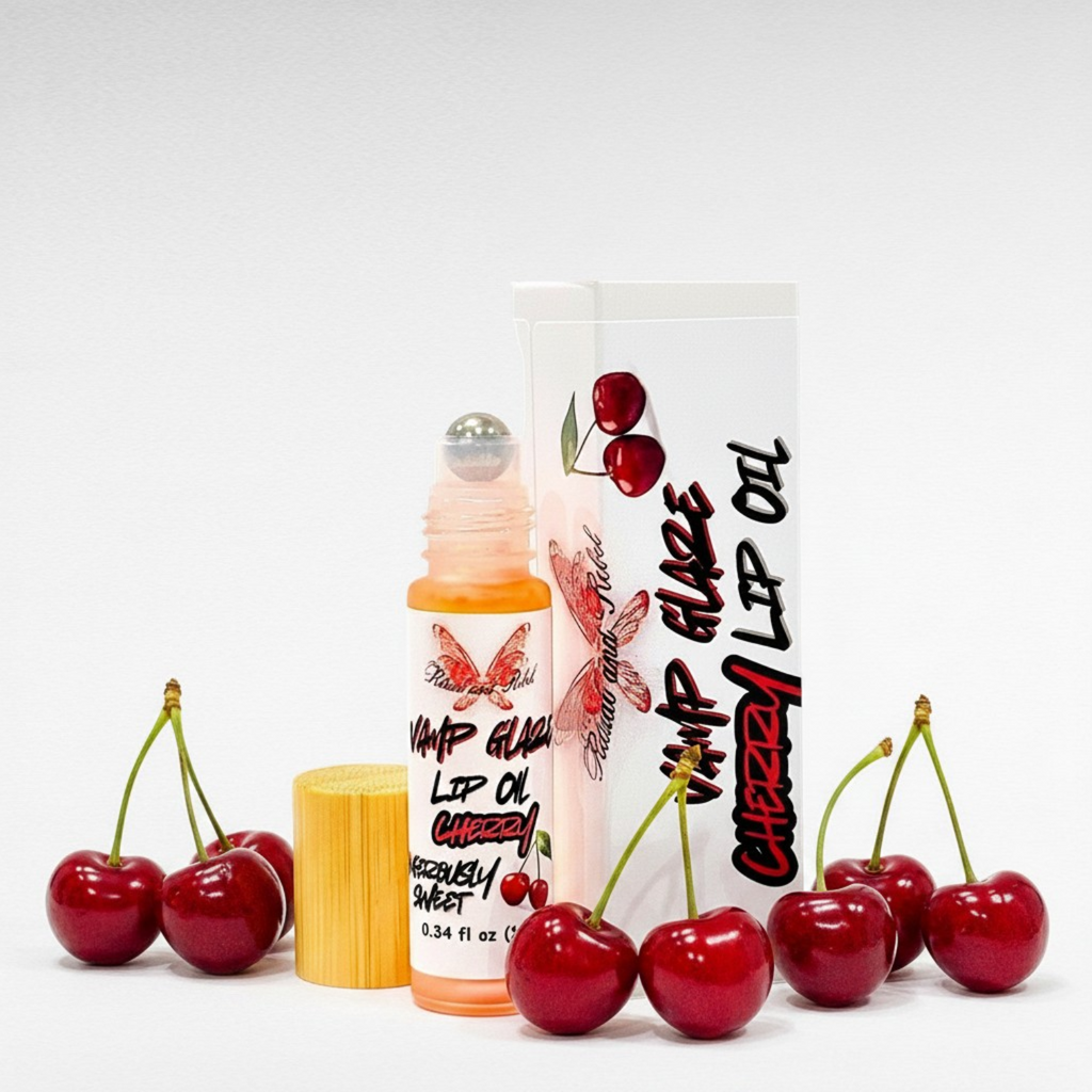 Vamp Glaze Lip Oil - Cherry