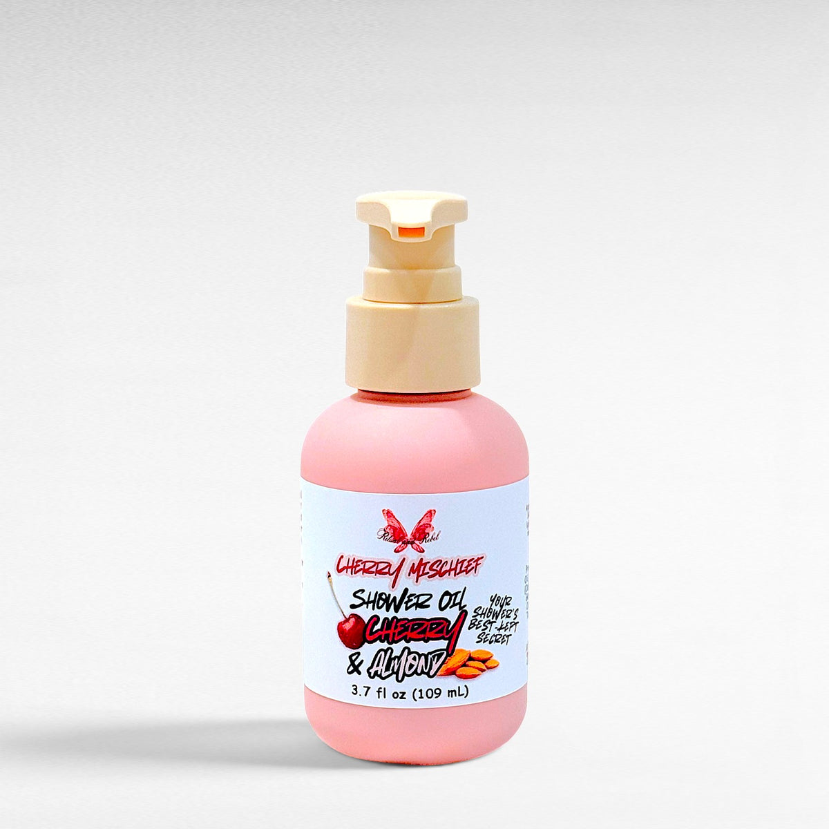 Cherry Mischief Shower Oil - Cherry & Almond