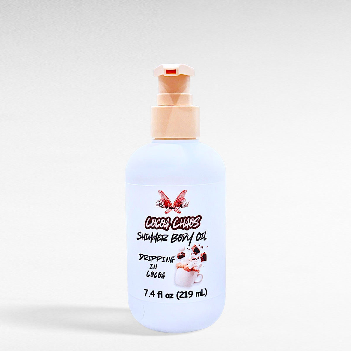 Cocoa Chaos Shimmer Body Oil - Hot Chocolate & Marshmallow