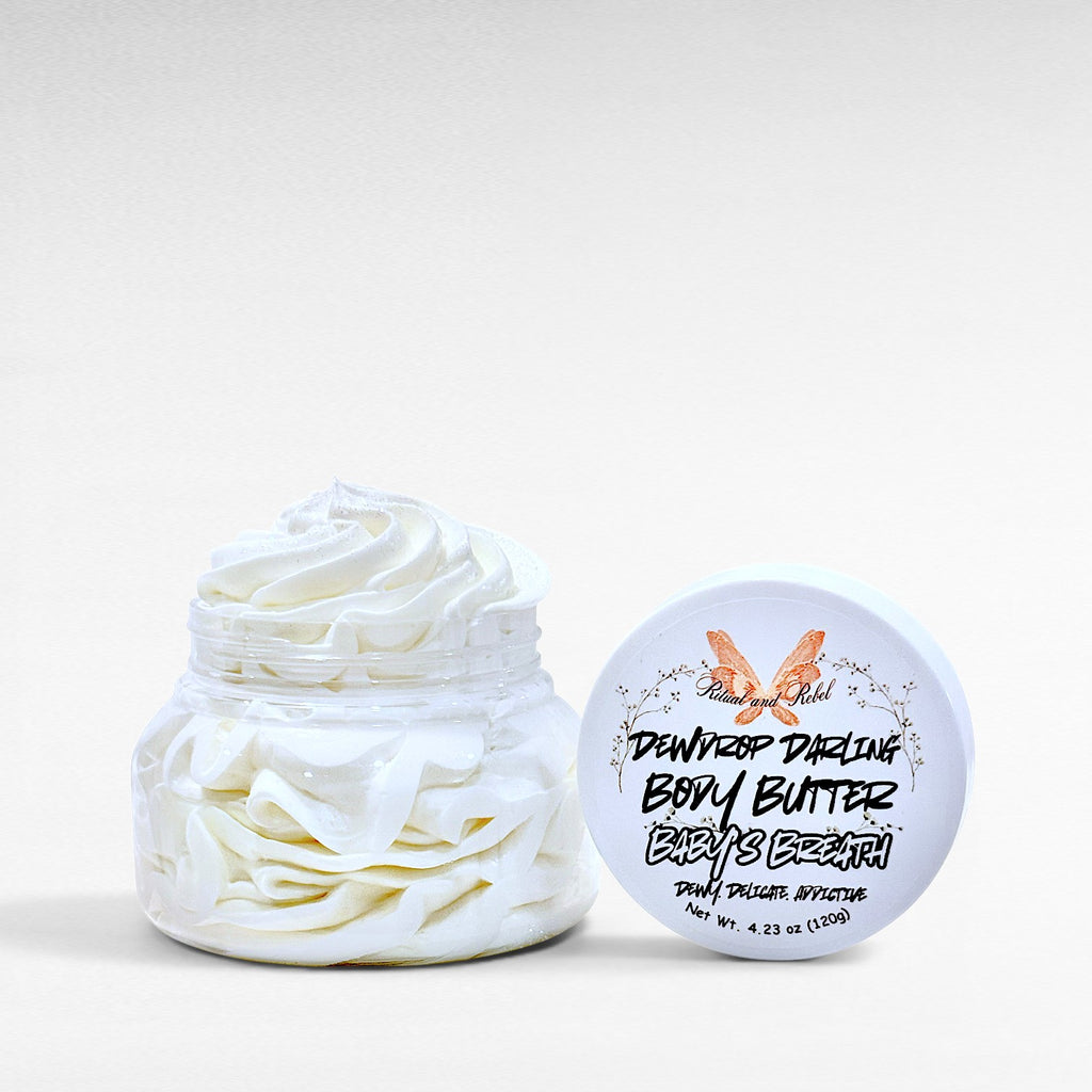 Dewdrop Darling Shimmering Body Butter - Baby's Breath