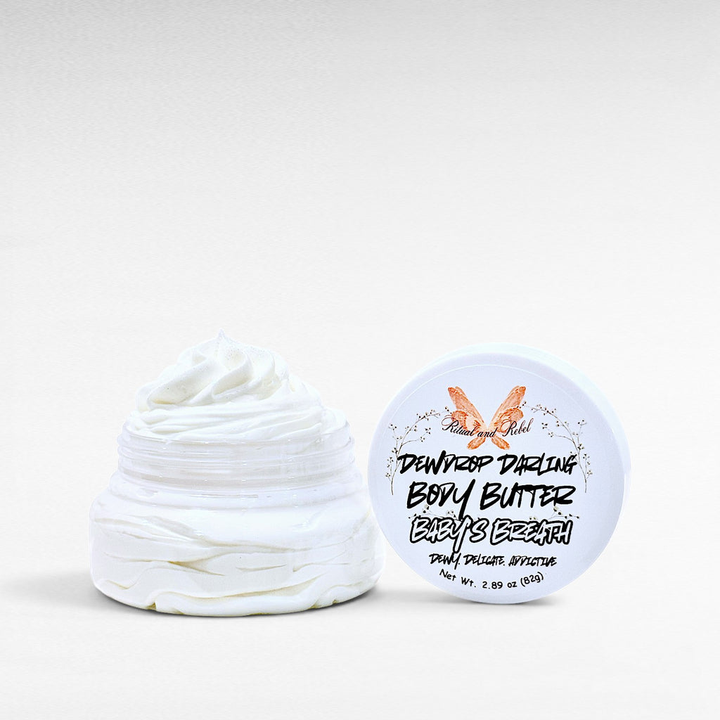 Dewdrop Darling Shimmering Body Butter - Baby's Breath