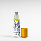 Electric Sugar cotton candy roll-on lip oil by Ritual and Rebel with glossy pink candy-inspired aesthetic on a white background